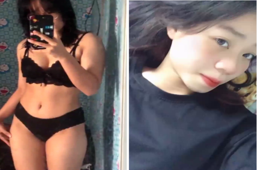 Ngoại hình trong sáng mới chạm vùng kín đã chảy nước